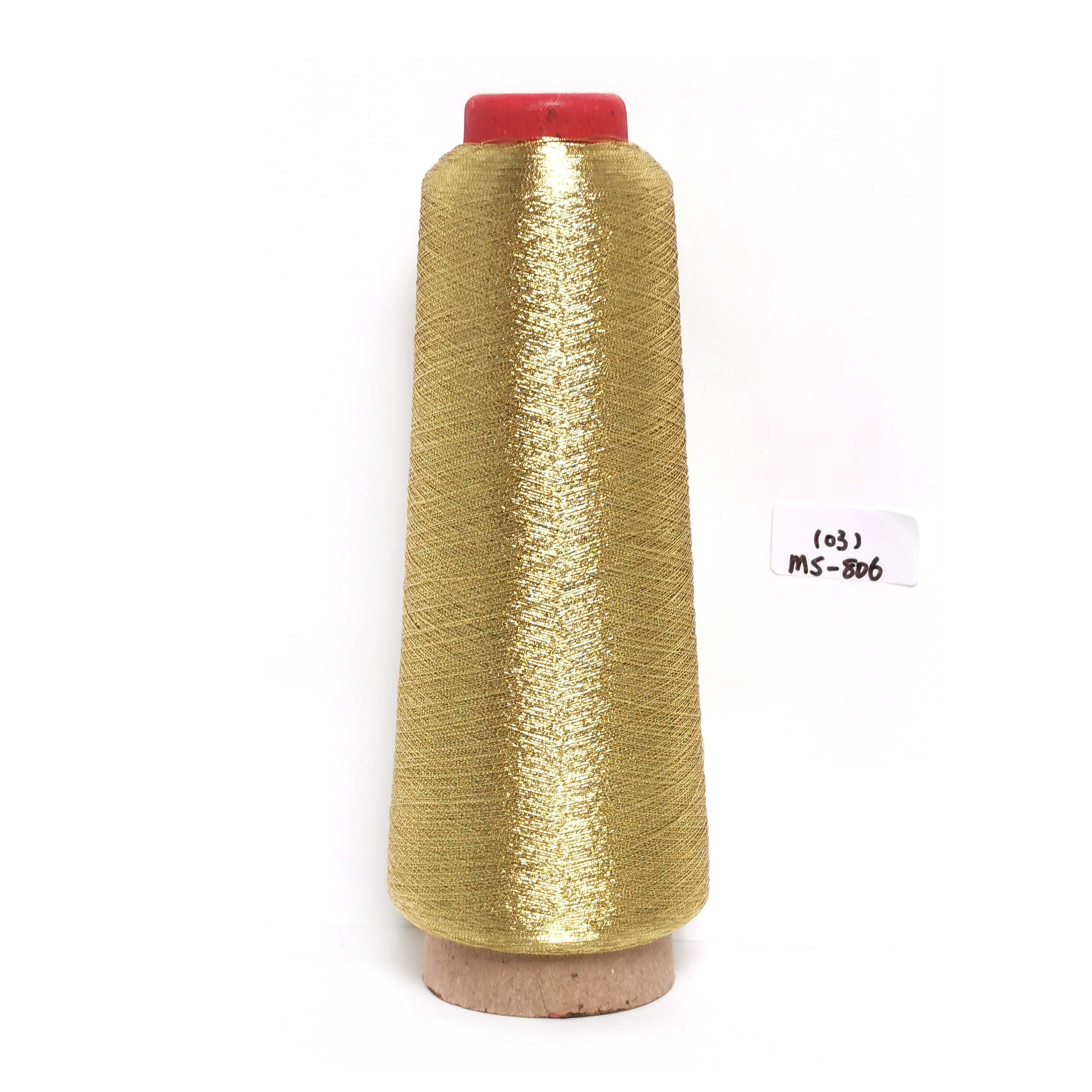 150D Gold Series MS Type Round covered metallic yarn for Cross-Stitch Embroidery, Sewing, and Textile Decoration Thread