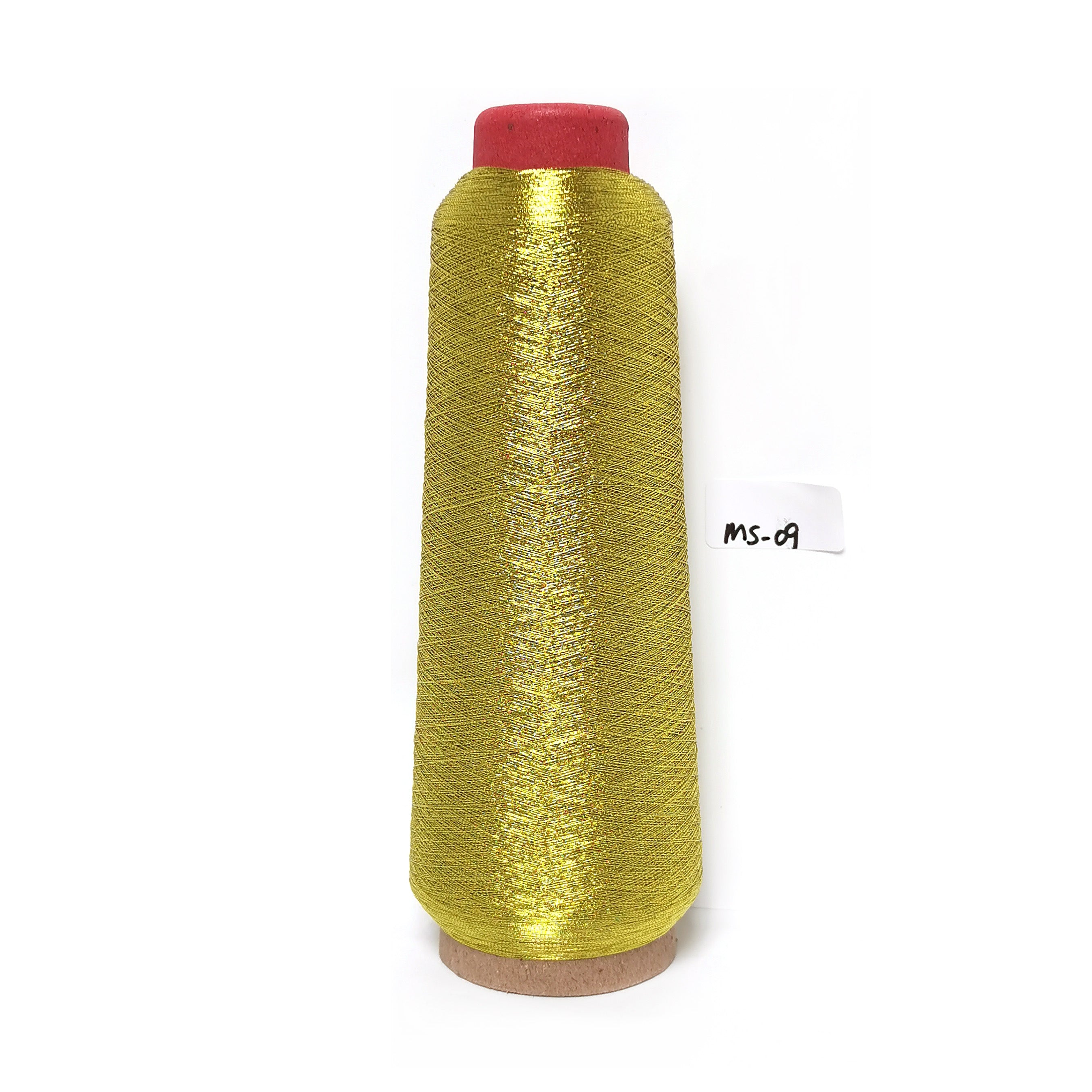 150D Gold Series MS Type Round covered metallic yarn for Cross-Stitch Embroidery, Sewing, and Textile Decoration Thread