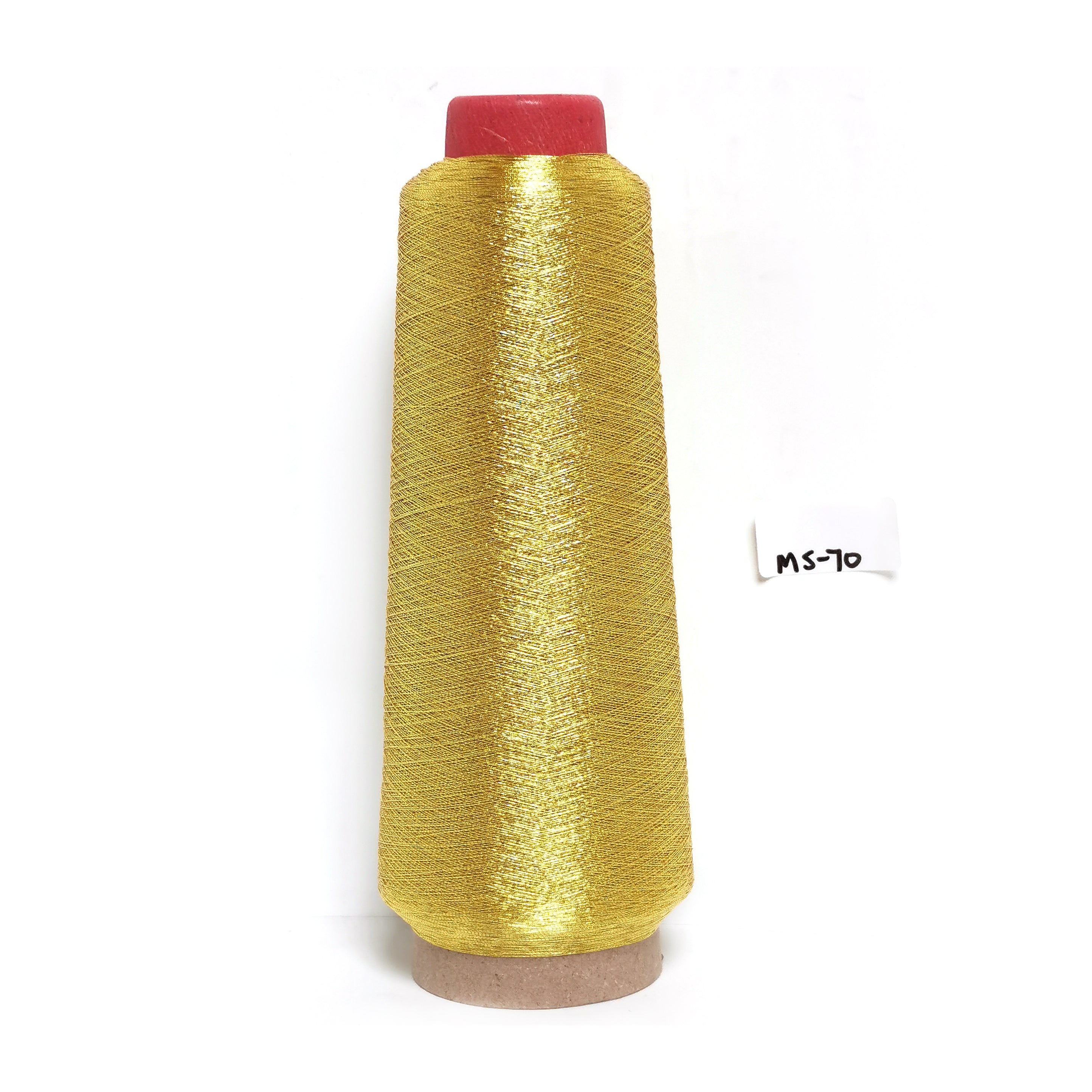 150D Gold Series MS Type Round covered metallic yarn for Cross-Stitch Embroidery, Sewing, and Textile Decoration Thread