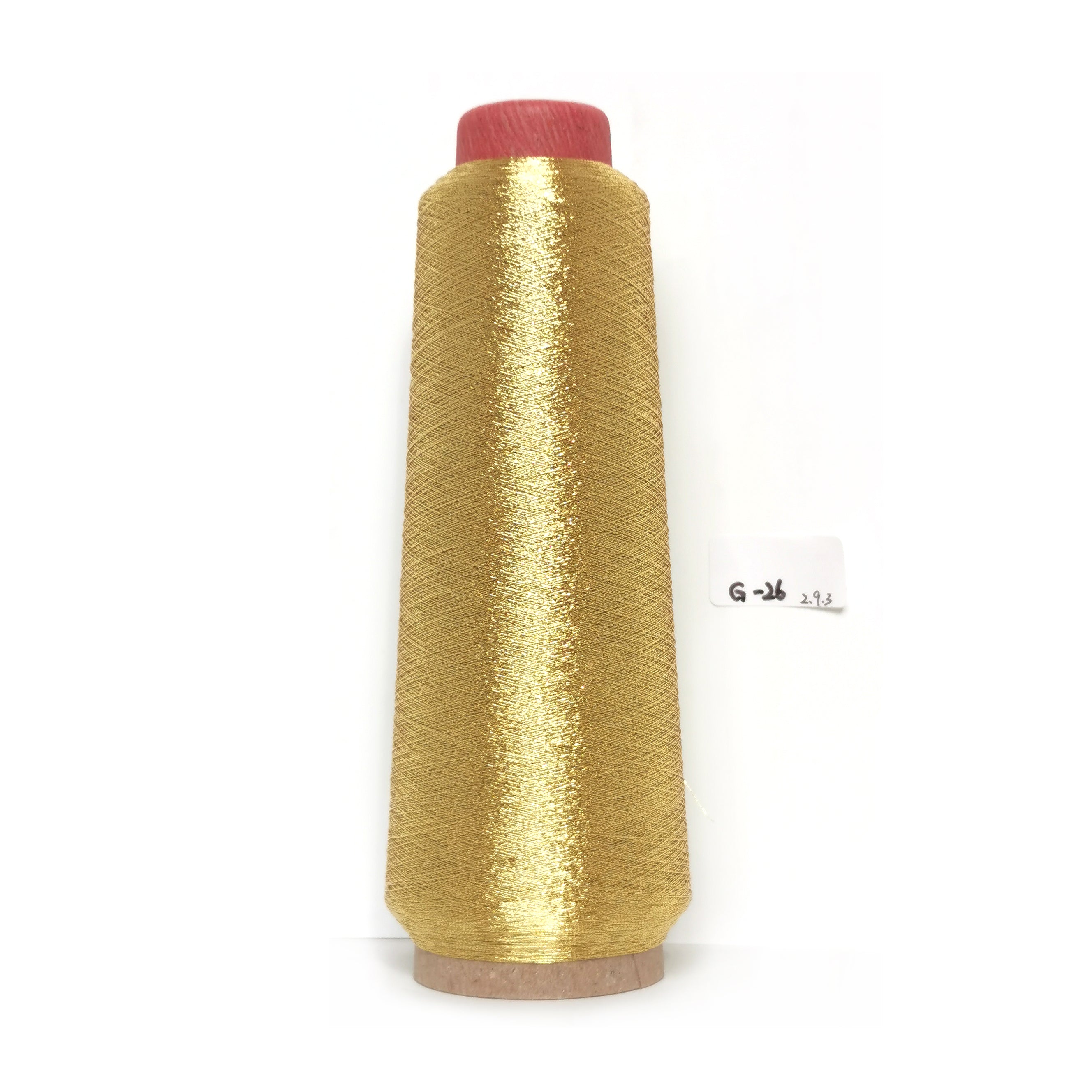 150D Gold Series MS Type Round covered metallic yarn for Cross-Stitch Embroidery, Sewing, and Textile Decoration Thread